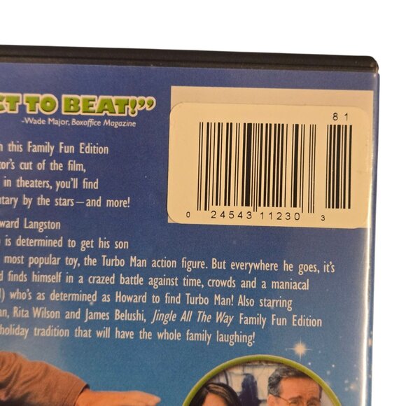 Jingle All The Way DVD Family Fun Edition Starring Arnold Schwarzenegger - Picture 3 of 6